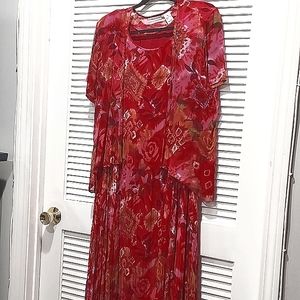 Draper&Damon Summer dress with embellished jacket.